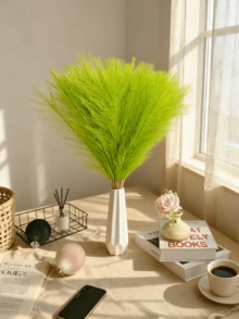 Künstliches Pampasgras, Pompas, Pampasgras, Pampasgras für Bodenvase, Pampasgras Deko für Vasenfüller, Boho Rustikal Bauernhaus Heimdekoration, Hochzeitsdekoration, Valentinstag, Geschenke Geburtstag Abschluss, Herbstdekoration, Herbst, Künstliche Pflanzen Halloween Dekoration Zimmer Dekoration Halloween