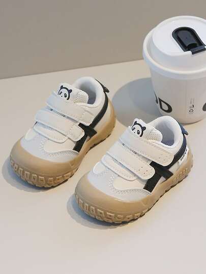 1 par de zapatillas casuales y transpirables antikicks para niños pequeños, unisex