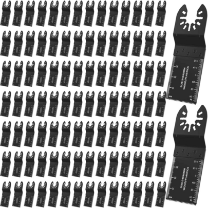 Pcs 35mm Multi Tool Blades Wood Oscillating Saw Blades Multitool Accessories Kit Universal Cutter Quick Release Compat...