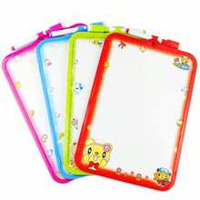 1/4pcs Kids Whiteboard For Teaching, Cartoon Double-Sided Erasable Drawing Board, Student Graffiti Wipe Board, Back To School Gift (Comes With Erasable Marker, Color Random) - Multicolor - View 10