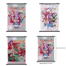 Xmas Dance Studio Holiday Wall Accent - Idol Portrait Scroll Poster - Multicolor - View 8