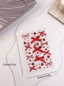 1 miếng dán hình bướm đính đá, 1 miếng dán hình trái tim đính đá, 5 màu: Hồng, Đỏ, Xanh dương, Tím và Trắng, Miếng dán trang trí mặt hình bướm đính đá, Miếng dán mặt hình trái tim và hình tròn, Miếng dán mặt, Miếng dán mặt tự làm, Miếng dán trang điểm dưới mắt, Miếng dán kim cương pha lê, Miếng dán trang điểm - Nhiều màu - Xem 2