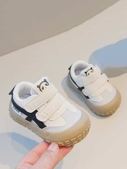 1 par de zapatillas casuales y transpirables antikicks para niños pequeños, unisex