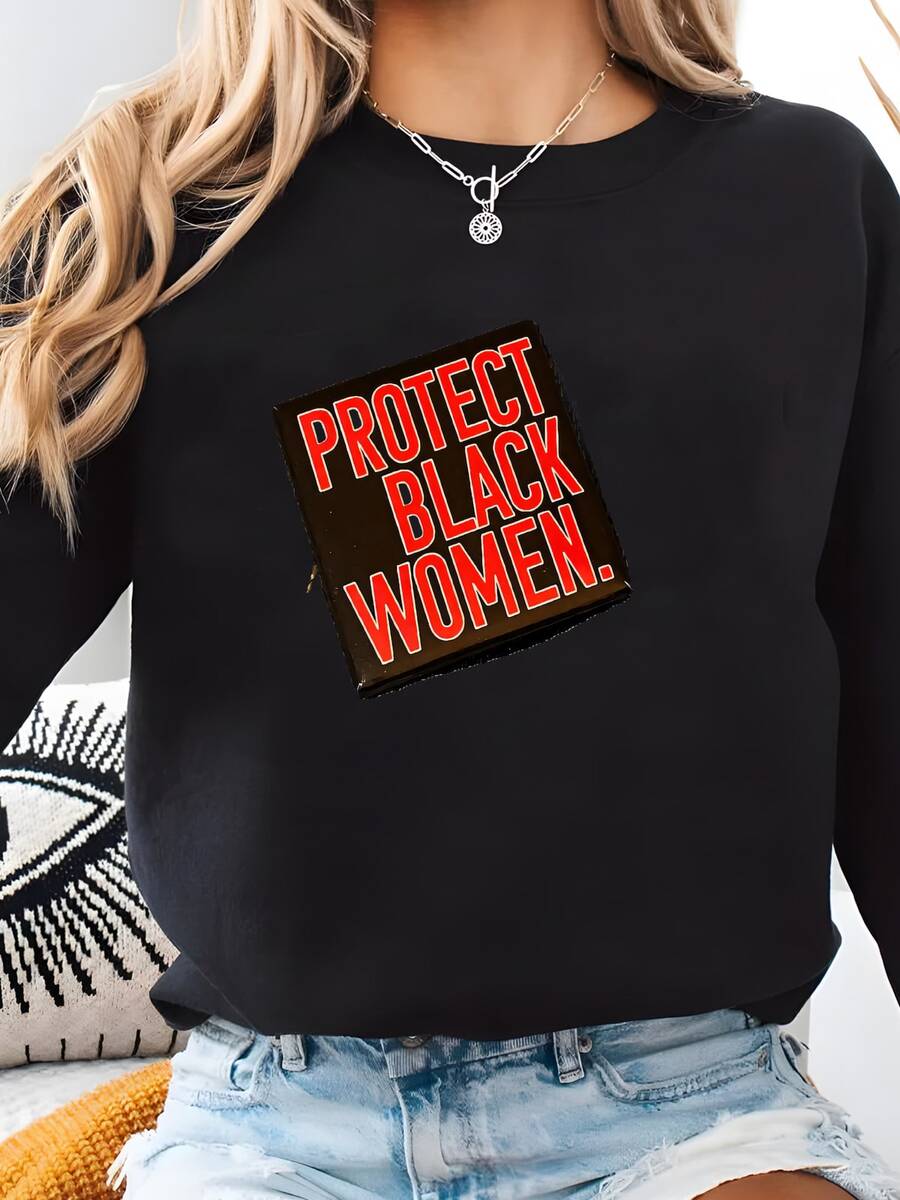 Protect  Sweatshirt - Black - View 1