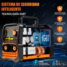 Soldadora Inverter 20-350A MMA+Tig Máquina Soldar MMA/Tig Soldadoras Inversor Para Soldar 2 En 1 Con Pantalla Lcd Soldadoras Inversoras - Negro - Ver 5