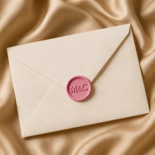 30mm Customized Wax Seal Stamp Set, Suitable For Wedding Invitations, Wax Melter, Wedding Wax Seal Stamp Set, Personalized Gift Wax Seal - Multicolor - View 9