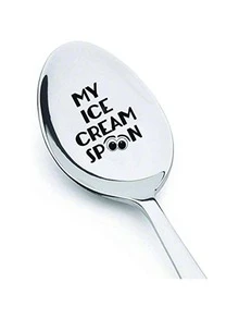 1 pieza, Cuchara de café divertida Regalo del Día de San Valentín para él - Regalo perfecto para aniversario y novio Vuelta al colegio