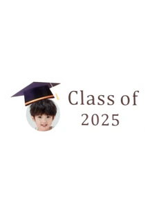 1pc Customized Acrylic Name & Photo Badge, Personalized Student Chest Badge, 2025 Graduation Gift Brooch Back To School,Customized Kids Growth Souvenirs,Easy Comfort,Kids,Urban Gala,Modern,Colorful,Cute - Badge - View 11