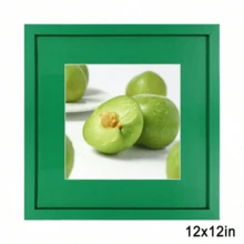 1个/3个彩虹系列彩色卡纸相框，尺寸分别为6英寸、7英寸、8英寸、10英寸、12英寸，适合装饰画廊墙或客厅墙面，可用作情人节或教师节礼物，不含相纸，也可用于生日、毕业典礼等场合。 - 彩色 - 查看 24