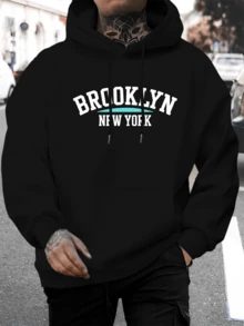 A Masculine Printed Hooded Shirt For Men - A Comfortable, Casual Pullover Made From 300g Cotton With A Unique Design That Catches The Eye. This Hooded Jersey Is Perfect For Fall And Winter, And Features A Convenient Kangaroo Pocket. A Nice Gift For Valentine's Day And Christmas.