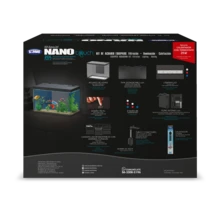 FANCY PETS Lomas Kit de Acuario Nano Touch con Filtro, Calentador y Luz LED, 20 L - Multicolor - Ver 4
