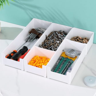 Multi-Size Desktop Tool Parts Organizer Box Set, Drawer Screw Storage Box, Multifunctional Storage Box Set, Available In 4 Sizes And Multiple Combinations