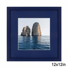 1个/3个彩虹系列彩色卡纸相框，尺寸分别为6英寸、7英寸、8英寸、10英寸、12英寸，适合装饰画廊墙或客厅墙面，可用作情人节或教师节礼物，不含相纸，也可用于生日、毕业典礼等场合。 - 彩色 - 查看 9