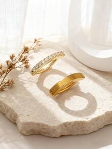 2件套女士性感时尚C形立方氧化锆长款肚脐环套装，闪亮多款式穿刺饰品，适合派对、夏季露脐上衣搭配以及个性化造型。