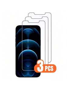 3 piezas de protector de pantalla compatible con iPhone 6, 6S, 7, 8, SE2, SE3, cobertura parcial de vidrio para SE 2020, SE 2022 - transparente - Ver 27