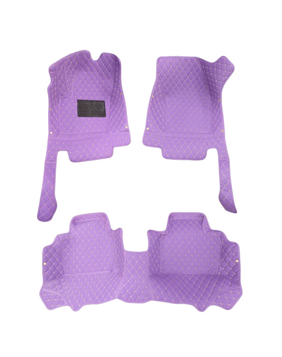 muchkey Car Floor Mats Fit For FFord Fusion 2012–2020 (Left-Hand Drive 5-Seater) Full Coverage All Weather Waterproof Auto Accessories Purple - 紫色 - 查看 1