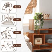 1 Roll, Waterproof Vintage Wood Grain Peel And Stick Wallpaper, Oil-Resistant PVC Material, Removable Backing Paper, Suitable For Living Room, Kitchen, Bedroom, Dorm, Furniture Renewal