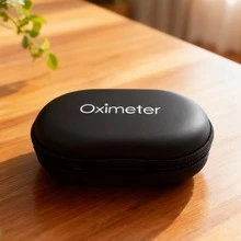 Oximetro 数字手指脉搏血氧仪，带 LED 显示屏，血氧饱和度和脉搏率监测器，便携式 SpO2 监测器