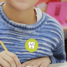 120pcs Happy Tooth Reward Stickers - 40mm Large Stickers With Cartoon Tooth Designs Of Crowns And Bows, Suitable For Teachers, Dentists, And Parents To Use In Schools, Dental Clinics, And Home Incentives - Cartoon Teeth Pattern - View 6