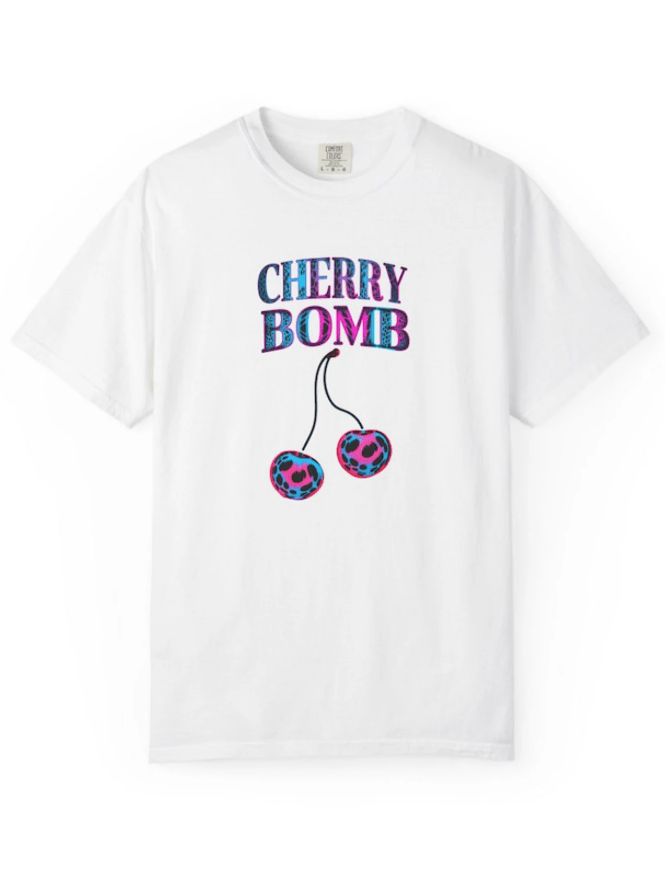 Ry Bomb Unisex Garment-Dyed T-Shirt _ Casual Summer Tee _ Retro Style _ Gift For Music Lovers _ - trắng - Xem 1