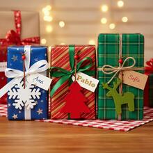 Roly 30 件裝聖誕裝飾品 - 聖誕樹 - 由毛氈製成，配有掛繩，是裝飾聖誕樹、家居和禮品的理想之選，輕巧且用途廣泛。 - 紅色 - 查看 9