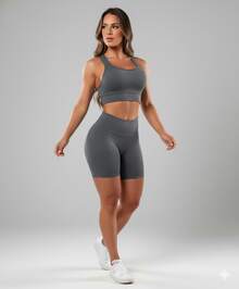 AKORIO MODAS Women Sports Sets - Grey - View 2