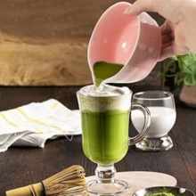 Matcha Tea Set �C Japanese Matcha Bowl With Spout, Bamboo Whisk, Scoop, Holder &Amp; Strainer �C Complete Ceremonial Mat... - Pink - View 7