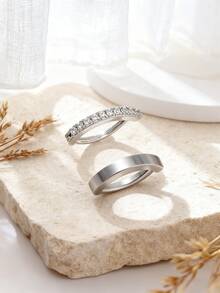 2件套女士性感时尚C形立方氧化锆长款肚脐环套装，闪亮多款式穿刺饰品，适合派对、夏季露脐上衣搭配以及个性化造型。