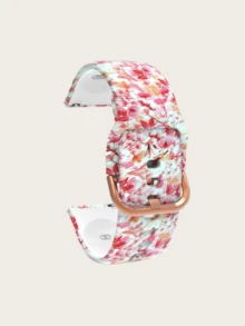 Una correa de reloj de silicona impresa de liberación rápida universal (20, 22 mm), correa de reloj universal, correa de reloj impresa a color, correa de reloj de silicona, correa de repuesto para reloj inteligente, múltiples colores para elegir, adecuada para múltiples escenarios (negocios, deportes, ocio) - 2cm - Ver 8