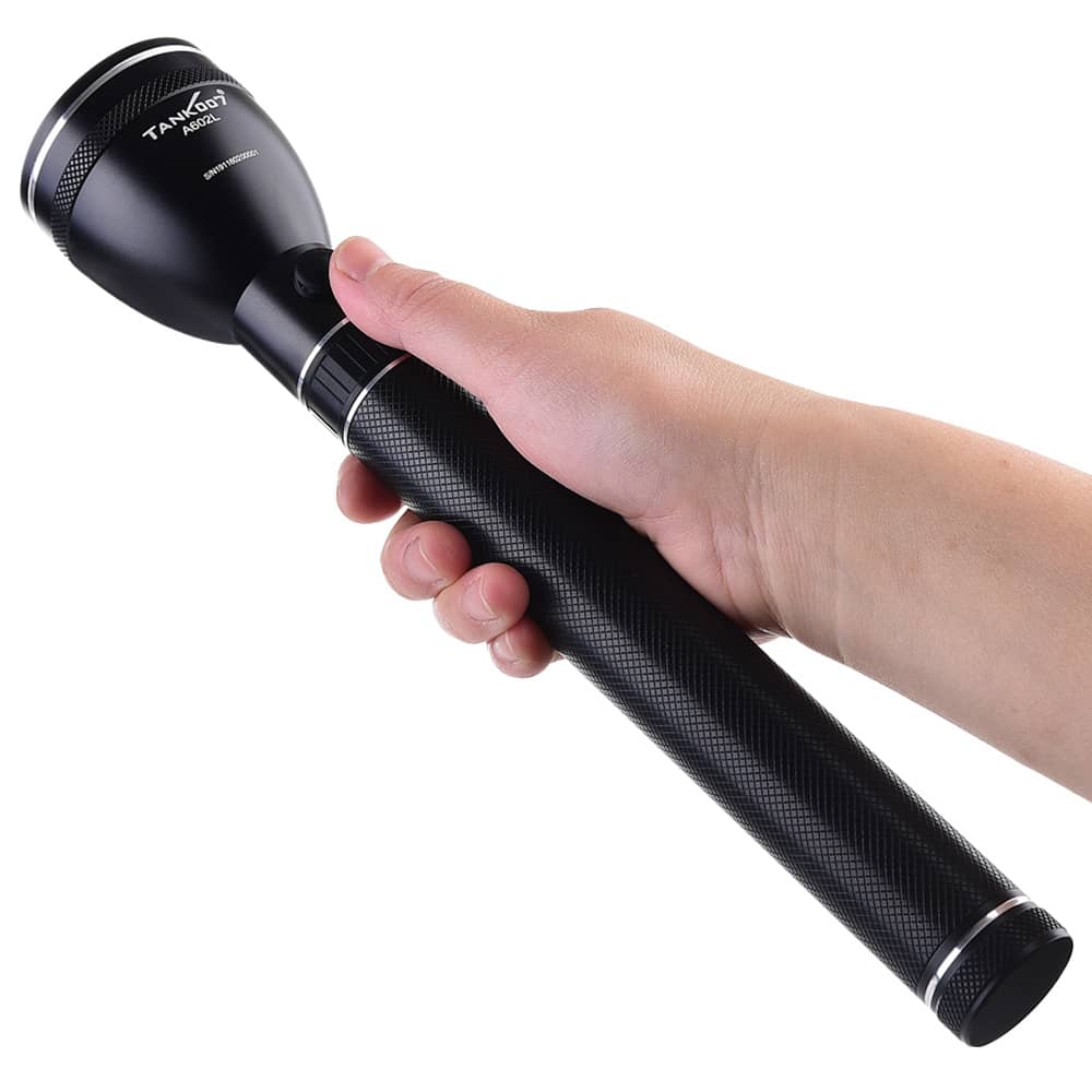 Linterna recargable, 2*18650 baterías, carga USB-C, iluminación de larga duración, adecuada para iluminación al aire libre, aventura, camping, pesca, exploración, topografía, regalo de cumpleaños