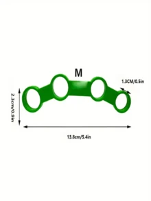 1pc Universal Finger Stretcher, Guitar Chord Opener, Finger Trainer For Piano, Great Musical Instrument Gift - Multicolor - View 12