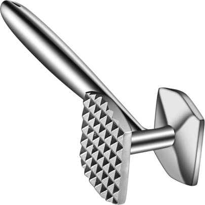 Meat Tenderizer 304 Stainless Steel Meat Hammer/Mallet Tool/Pounder For Tenderizing And Pounding Steak, Beef And P...