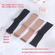 4pcs 18mm Universal Quick Release Elastic Nylon Strap Wristband Compatible With Garmin Venu 4 41mm/Venu 3S 2S/Forerunner 255S 265S Band For Woman Man,Soft Sport Stretchy Band Compatible With Huawei Watch GT6 5 4 41mm/GT6 Pro 46mm/GT5 Pro 46mm,Compatible With Fossil GEN6 42mm/Women's Sport,18mm Watch Band For Woman Man