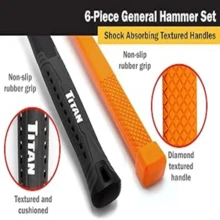 Tools 63136 6Piece Hammer Set