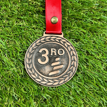 10 Medallas De Premiación Conmemorativa Oka Calidad Premium 1er 2do o 3er Lugar Metal