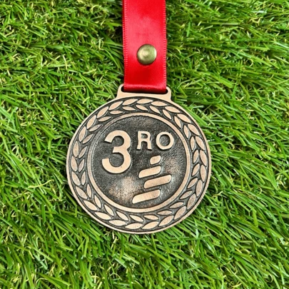 10 Medallas De Premiación Conmemorativa Oka Calidad Premium 1er 2do o 3er Lugar Metal