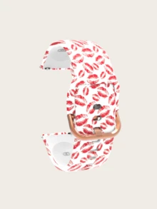 Una correa de reloj de silicona impresa de liberación rápida universal (20, 22 mm), correa de reloj universal, correa de reloj impresa a color, correa de reloj de silicona, correa de repuesto para reloj inteligente, múltiples colores para elegir, adecuada para múltiples escenarios (negocios, deportes, ocio) - 2cm - Ver 7