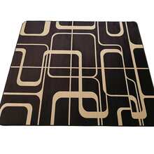 Extra Large Decorative Rug For Living Room/Bedroom, 2.0 X 2.4m, Printed Velvet Luxury Decor. - Brown - View 2