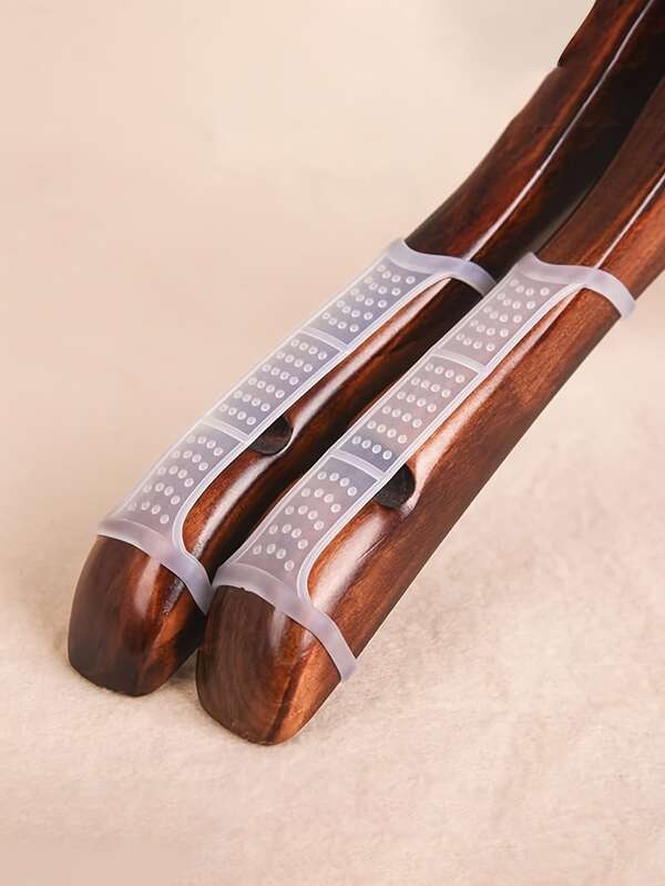 1/10/20/30 Stücke hochelastische transparente Gummi-Kleiderbügel-Überzüge - rutschfest, langanhaltend, für Holz Kleiderbügel, verhindert Verrutschen der Kleidung, praktisches Zubehör, unbearbeitetes Material, ideal für Einzelhandelsgeschäfte/Heimgebrauch, geeignet für alle Nutzer