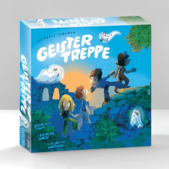 幽灵楼梯 + 扩展包：盒子里的精灵，Three Magicians Games 出品