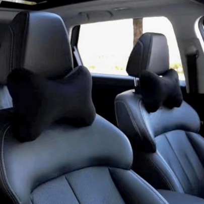 Neck Pillow2 Packs, Elastic Car Memory Foam Headrest Pillow With Washable Cover, Neck Support Pillow For Neck Suppor...