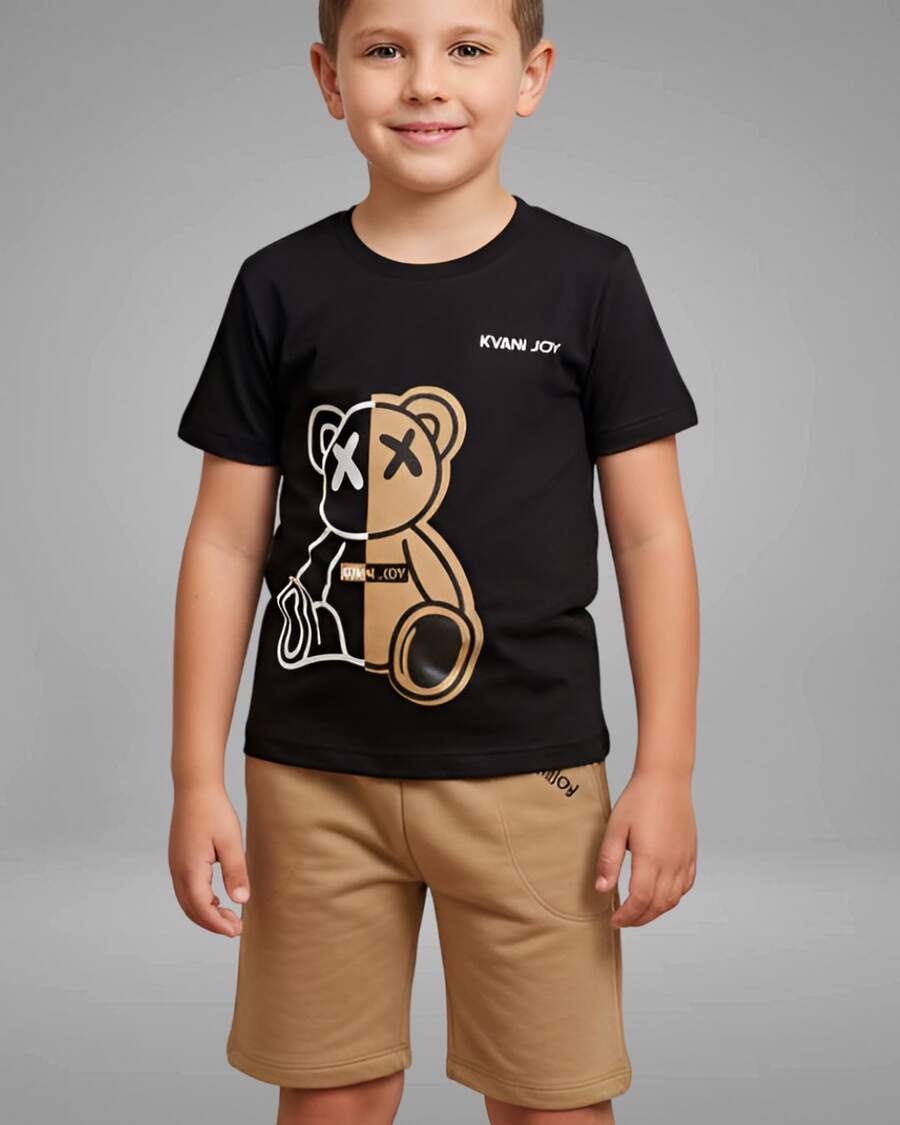 Young Boys Sets - Black - View 1