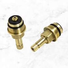 Cartucho De Vastago Arbol Para Llave de Regadera Paquete 2 Piezas - Dorado - Ver 7