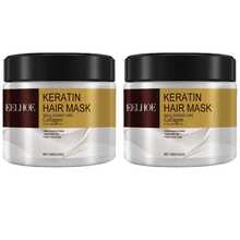 EELHOE 100g Collagen Hair Mask - Intensive Moisturizing Care, Suitable For Dry, Curly Hair, Soft, Fluffy, Silky And Easy To Style, Scalp Care, Unisex, Suitable For All Hair Types - White - View 8