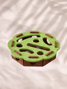 1pc Cat Toys, Self-Entertaining And Stress-Relieving Gadgets, Little Cat Pets, Cat Puzzle Mazes, Hole-Digging Felt Boxes, Cat Teasing Bell Balls. Suitable For Pet Play And Interaction, Helps Burn Energy, Distracts Attention, Can Be Used For Training Cats' Responsiveness, And Enhances The Bond Between Pets And Owners.Note: The Bell Color And Style Are Random. - Multicolor - View 12