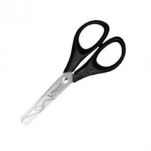 Maped 13cm Steel School Scissors With Rounded Tip. - Black - View 2