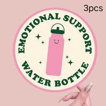 Emo Support Logo - Waterproof Vinyl Sticker, Suitable For Cars, Laptops And Water Bottles | Durable Cartoon Design, Easy To Apply - Multicolor - View 12