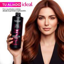 KARSEELL Professional Keratin Straightening Treatment 500ml Enriched With Hydrolyzed Keratin Wheat Proteins Argan Oil And Botanical Extracts That Nourish Hydrate And Repair In Depth Formulated To Smooth Reduce Frizz And Facilitate Straightening Leaving Hair Straight Shiny And Manageable Ideal For Dry Damaged Color Treated Curly Or Wavy Hair Looking For A Silky And Long Lasting Finish Its Advanced Formula Strengthens The Hair Fiber Seals The Cuticle And Helps Prevent Breakage And Split Ends With Regular Use Transforms Unruly Hair Into A Disciplined And Healthy Mane Compatible With Flat Irons Dryers And Color Treatments Suitable For Both Women And Men Turning Each Application Into A True Professional Hair Care Ritual Offering Visible Results From The First Application And A High Performance Effect Comparable To Salon Treatments. - trắng - Xem 6
