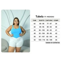 Plus Size Blouses - Azul Tifany - View 4