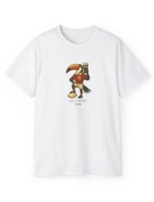 Rugby T-Shirt, Lions British And Irish Tee, Unisex Cotton Shirt, Sports Fan Gift, Rugby Lov - trắng - Xem 1